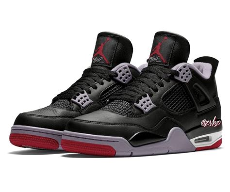 Air Jordan 4 Bred Reimagined .